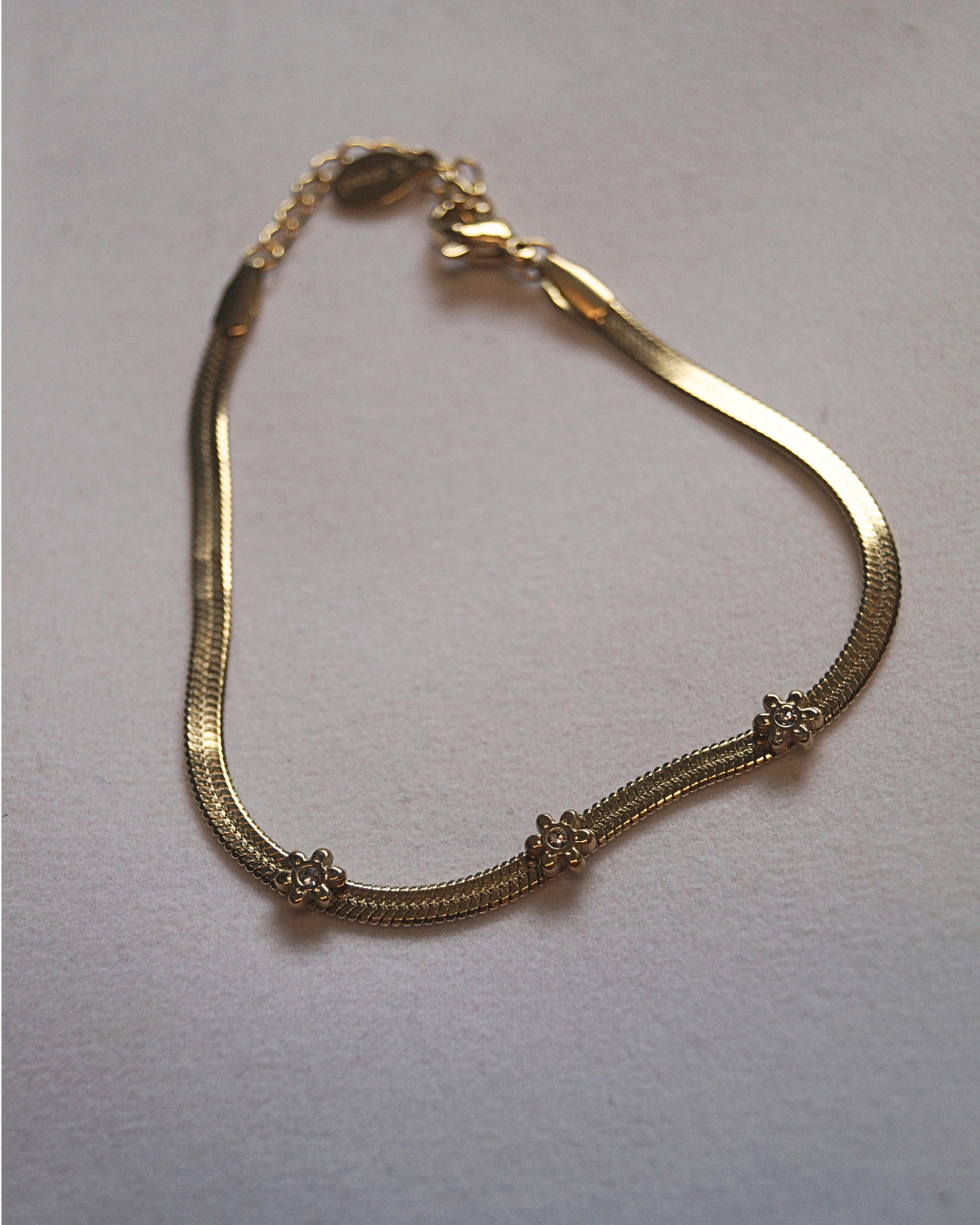 Silver Bloom - armband